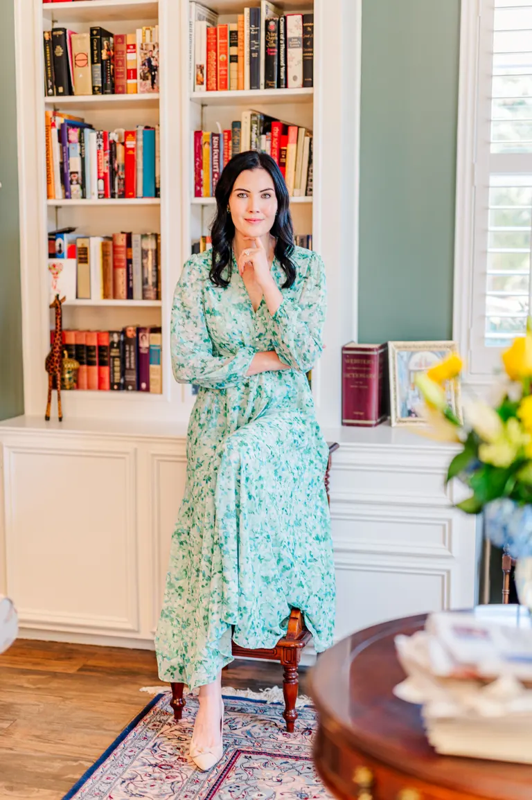 Portrait of Molly McCann Sanders, President of Eagle Forum Education and Legal.
